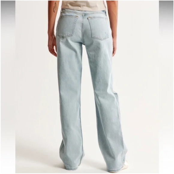 Abercrombie & Fitch - The 90’s Baggy Low Rise jeans - Size 26 Long - Picture 4 of 7